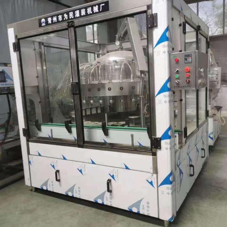 无菌啤酒灌装机 三十六头旋转灌装模式 为民机械