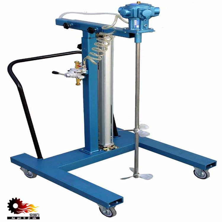 50L-250L fixed pneumatic lifting mixer QJB-250 mixer glue coating mixing equipment