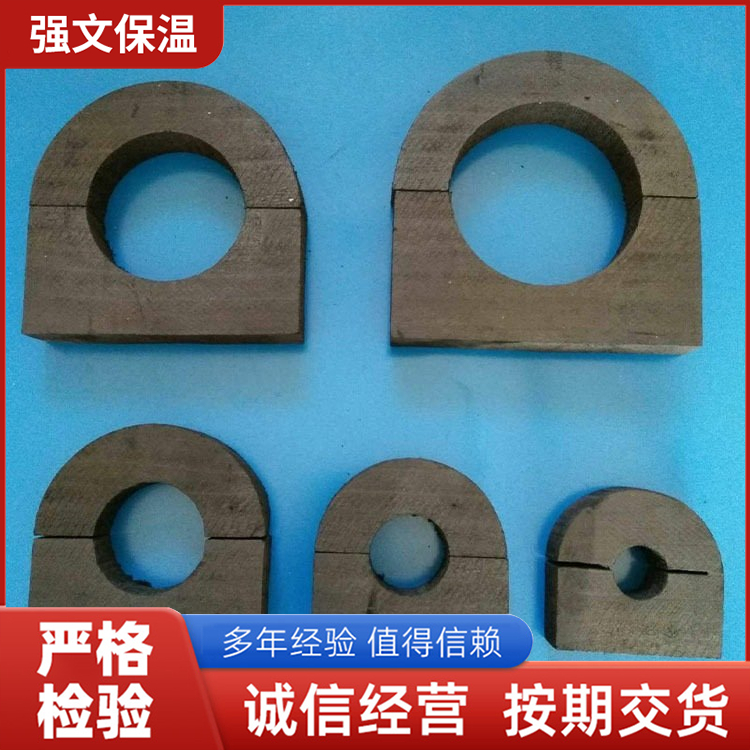 Wooden air conditioning pipe support code, insulation wood pad, central air conditioning polyurethane wood support, rubber plastic pipe support, strong text