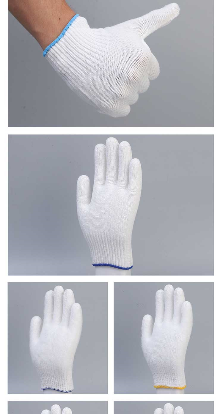 Yidingsheng Woolen Gloves Thickened and Densified Winter Warm Cotton Yarn Gloves Brushed and Plushed Labor Protection YDS-12