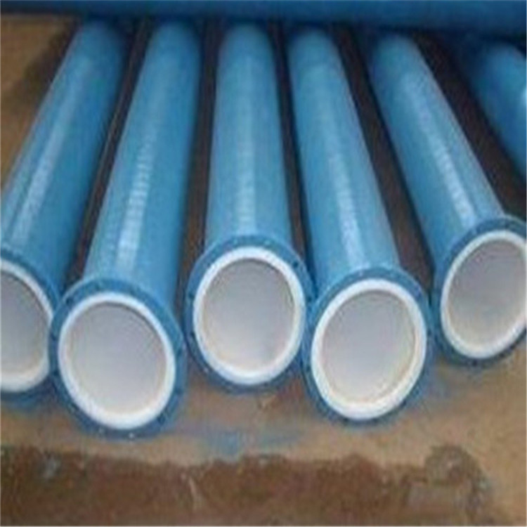 Inner and outer plastic coated anti-corrosion pipes, red fire protection plastic coated pipes, plastic lined anti-corrosion steel pipes