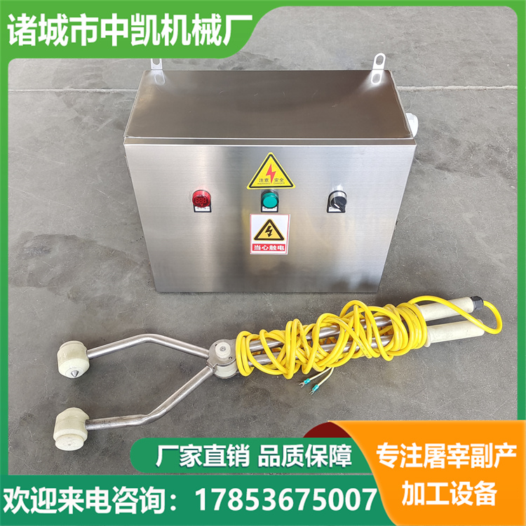 High voltage corona discharge machine Adjustable corona discharge machine Small electric pig hemp appliance Stainless steel material