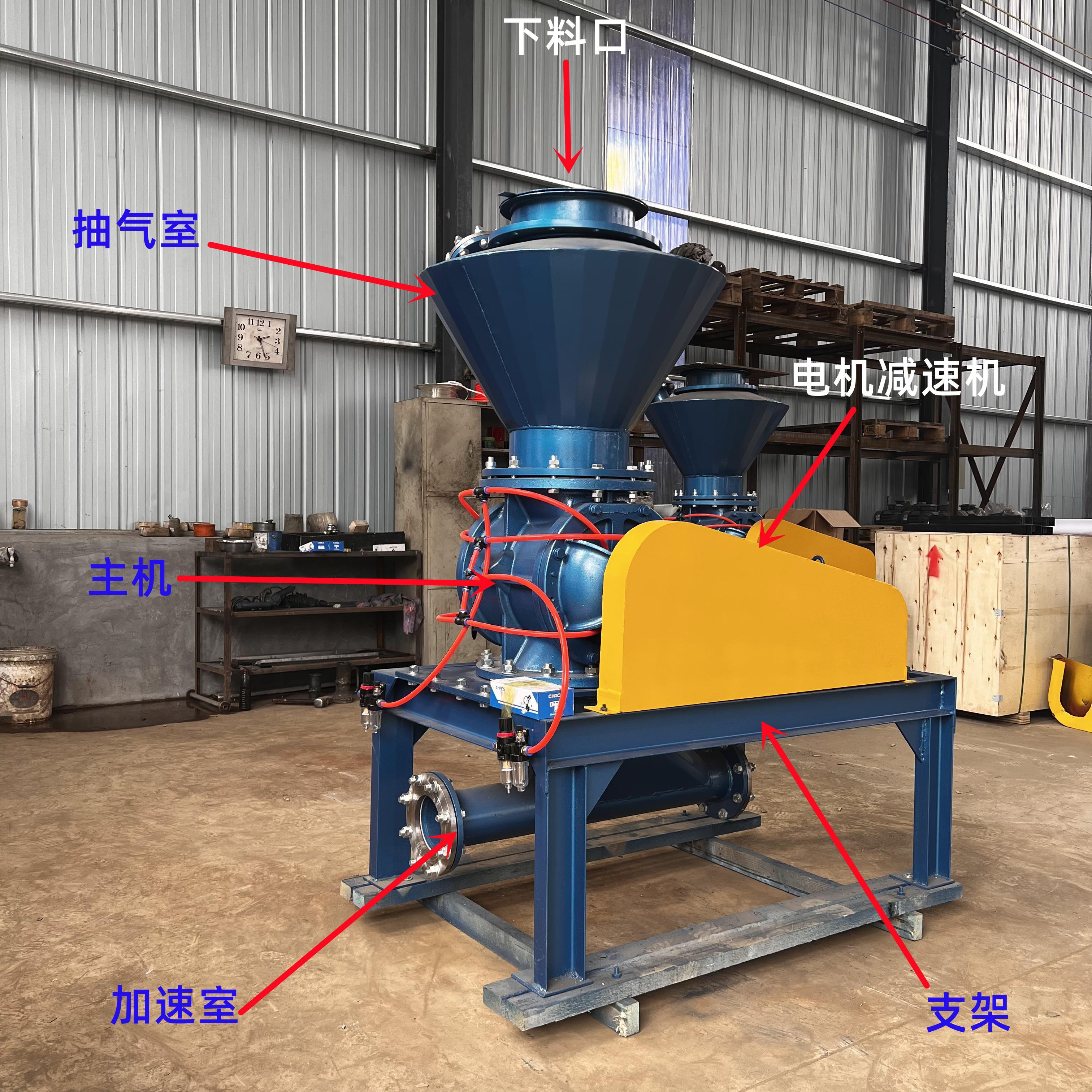 Power 0.55kw/0.75kw/1.1kw rotary feeder 1.5kw/2.2kw/3kw/4kw feeder