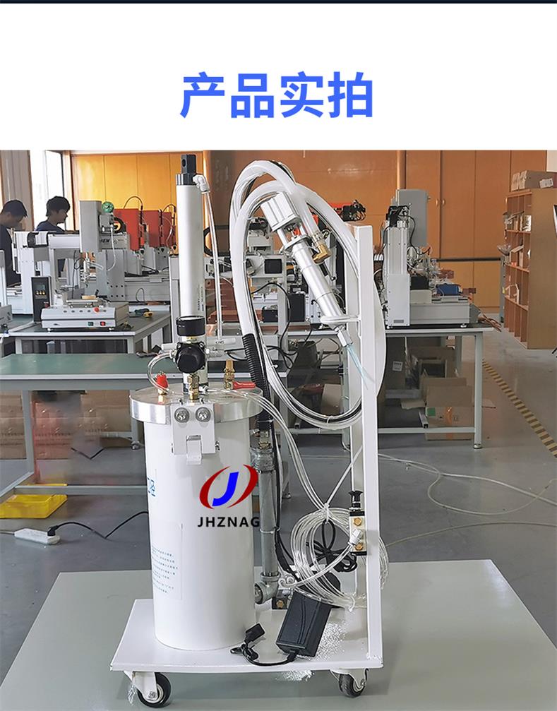 2600ml silicone dispensing machine handheld semi-automatic white glue dispensing equipment with large capacity pressure glue bucket dispensing equipment