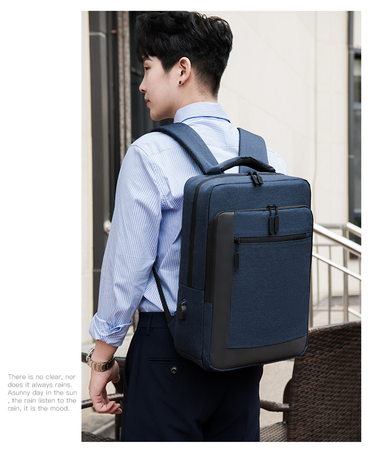 Business Backpack Men's Luxury Large Capacity High School Student backpack Tourism backpack Customized logo