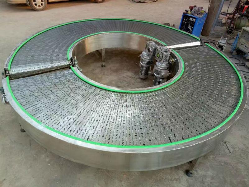 304 stainless steel carbon steel chain plate conveyor climbing and turning chain plate conveyor belt automatic chain plate conveyor line