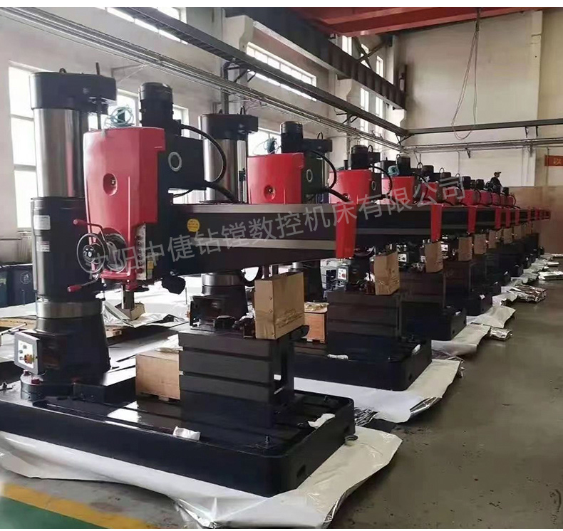 Zoje provides a Z3050x16 radial drilling machine that can drill 50 holes with double vertical columns for easy cutting operation