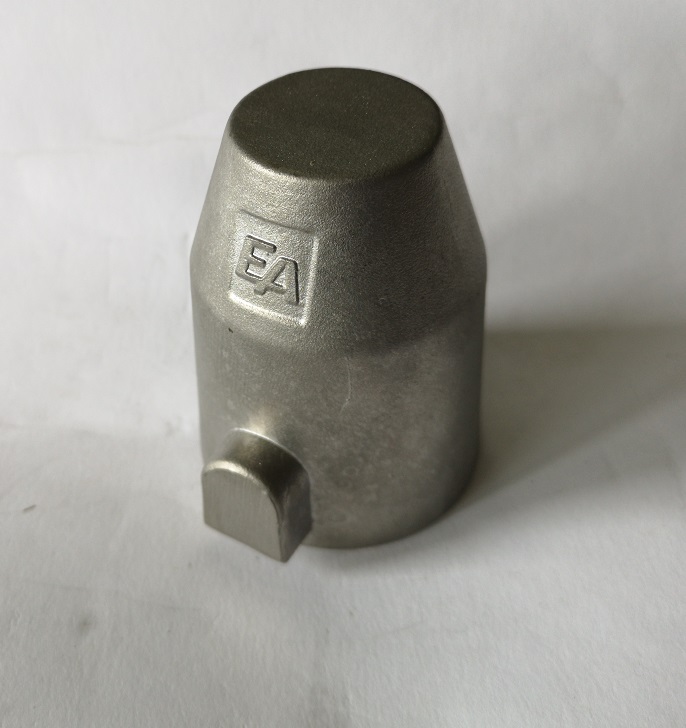 Haige CF3M flange refined angle seat valve casting DN25-PN25 angle seat valve stainless steel precision casting