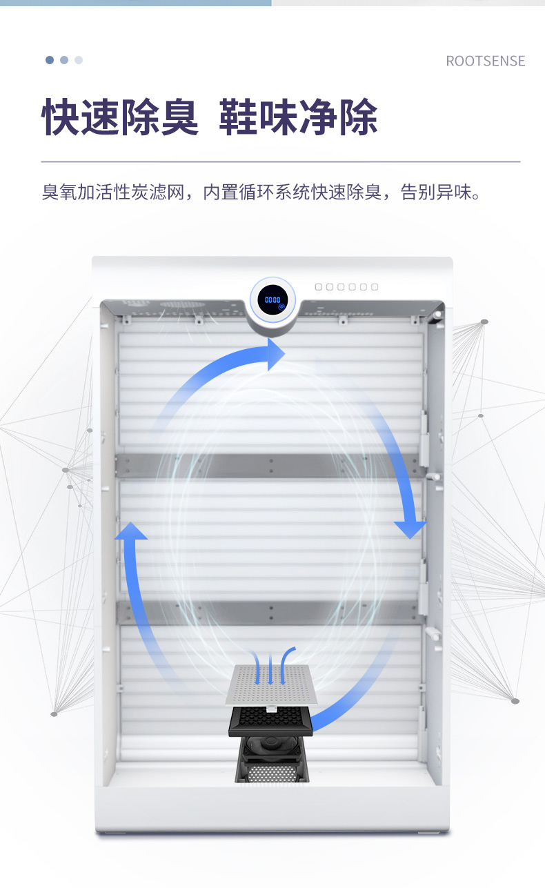 Intelligent Deodorization Drying Ultraviolet Sterilization Home doorway Shoe cabinet Thin tipping cabinet Home Commode