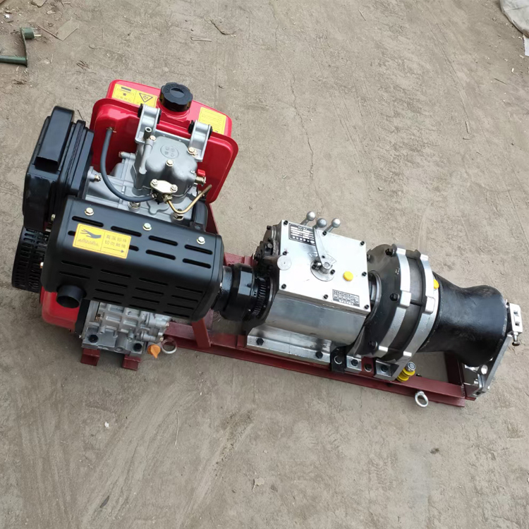 Diesel winch, motorized winch, cable traction machine, Hengxin Electric Power Construction Manufacturer