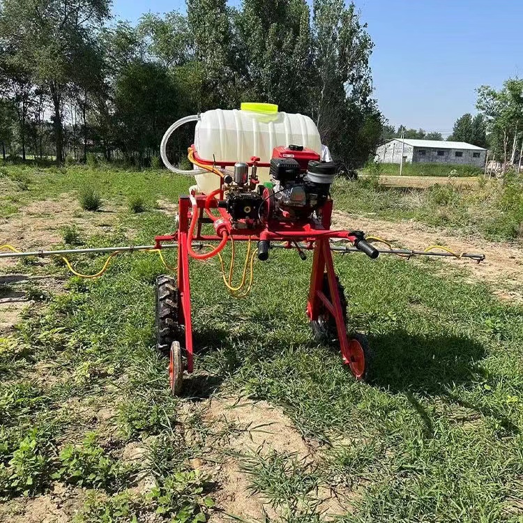 Atomizing Uniform Four Wheel Sprayer High Capacity Sprayer Video Walking Self Propelling Sprayer