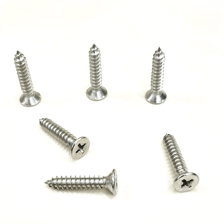 Kangshi manufacturer provides stainless steel cross groove drill tail screws, countersunk head drill tail screws