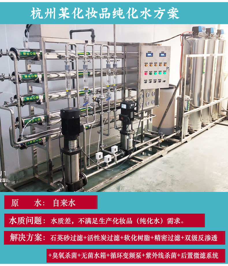 Reverse osmosis equipment, pure water equipment, commercial water purification equipment, RO desalination system, integrated purified water machine, customized for 100 tons