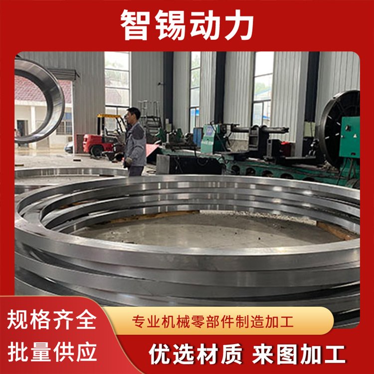 智锡动力 非标大型法兰盘管接头类零部件 可按通径压力等级进行定制