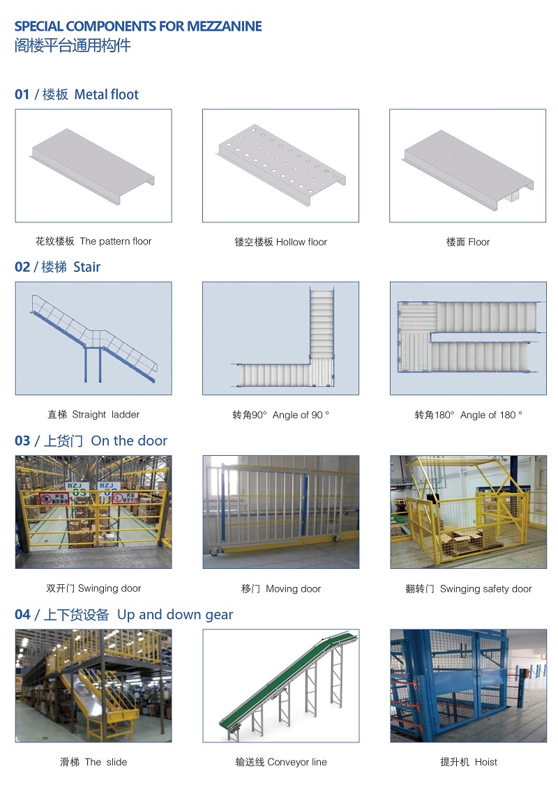 Customization of Removable Attic Shelf Platform Combined Heavy Duty Large Storage Shelf