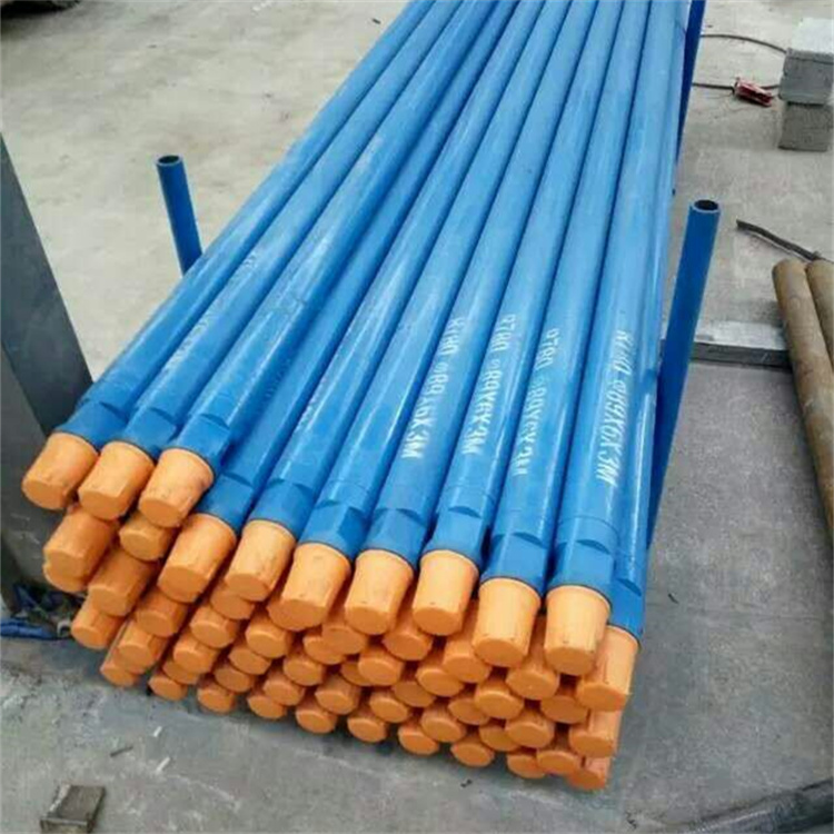 Drilling construction drilling tools for geological exploration using drilling rods of Yiying 89 down-the-hole drilling rig