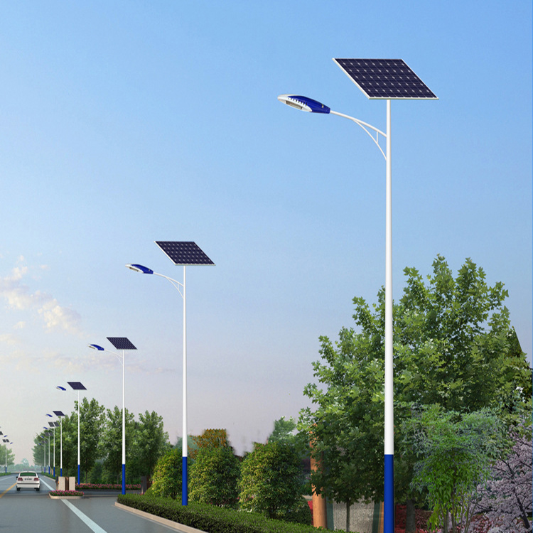 6-meter 30W solar street light production high-power LED street lights with complete styles and long lighting time