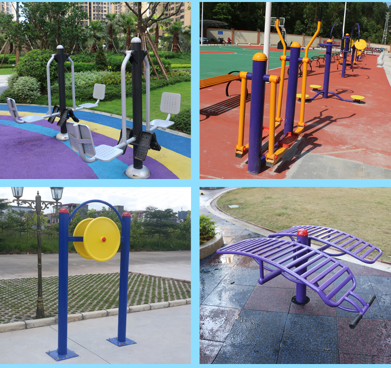 Outdoor fitness equipment, outdoor parks, community fitness facilities, national fitness paths, source manufacturers with complete styles