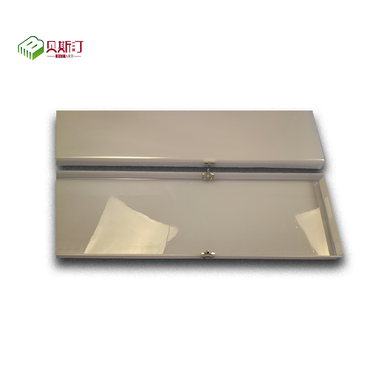 Acrylic cover shell thick sheet blister high speed iron LED lampshade blister processing white frosted material blister forming