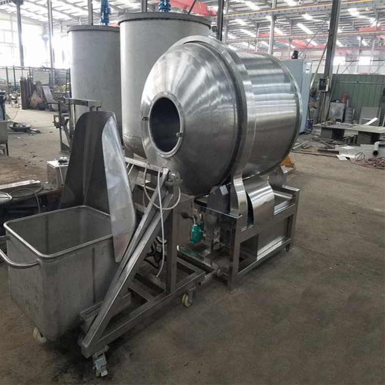 Vacuum rolling machine, stainless steel meat pickling machine, customized for large-scale pickling equipment used in food factories