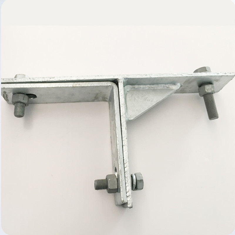 The fastening fixture is used for the connection of tension clamp suspension fittings, optical cable connection boxes, and iron towers