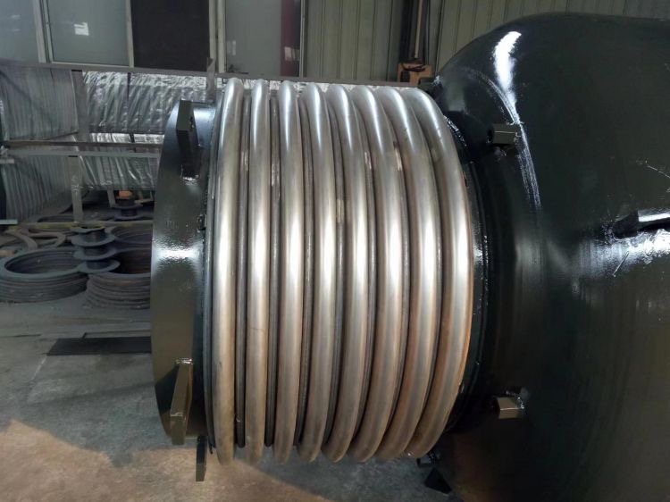 Bypass type pressure balance corrugated compensator with internal and external pressure stainless steel expansion joint DN500