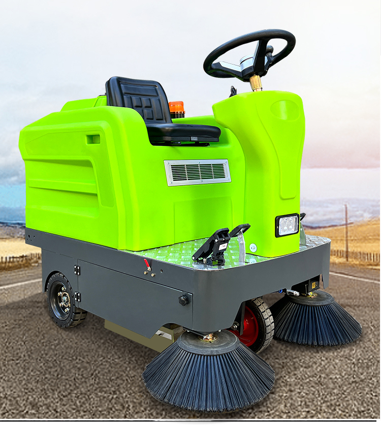 Electric Sweeper Multifunctional Industrial Grade Factory Road Sweeper with a 12 month warranty