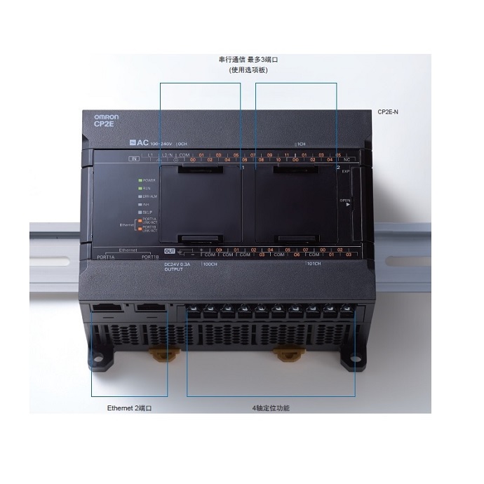 Supply Omron CP series CP2E programmable controller PLC CPU unit