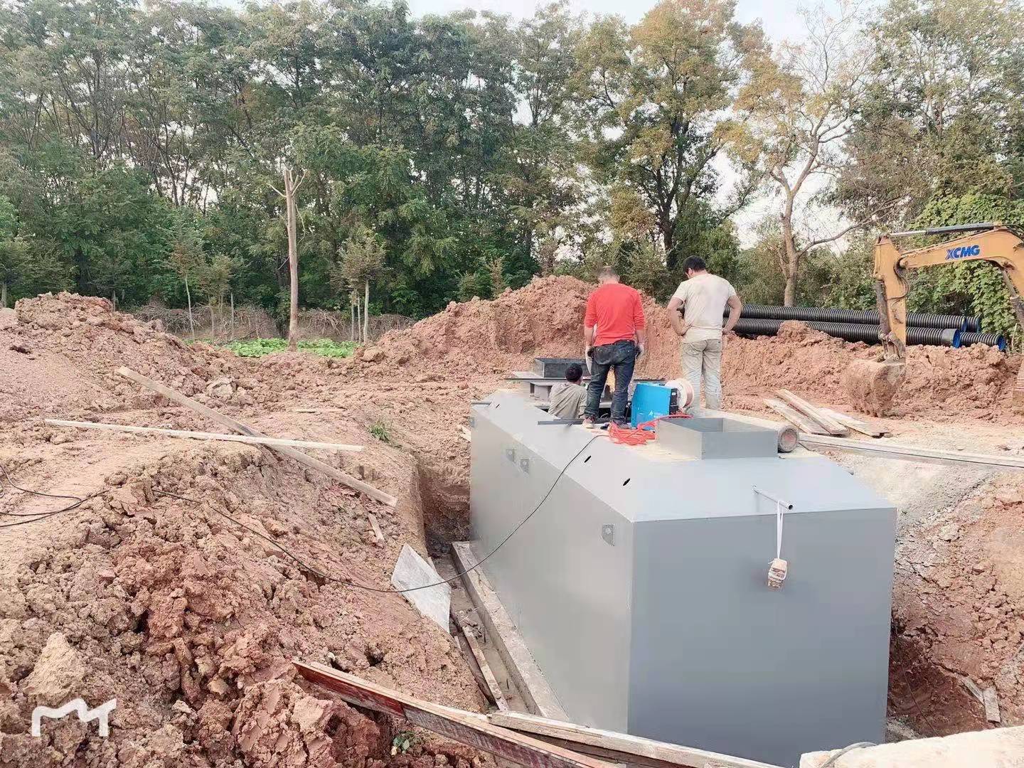 Underground living equipment integrated sewage treatment equipment rural sewage renovation