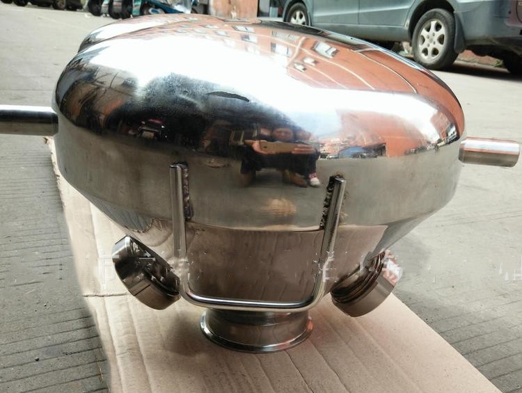 Juyu inclined edge 304 stainless steel conical hopper storage tank funnel fermentation barrel can be customized