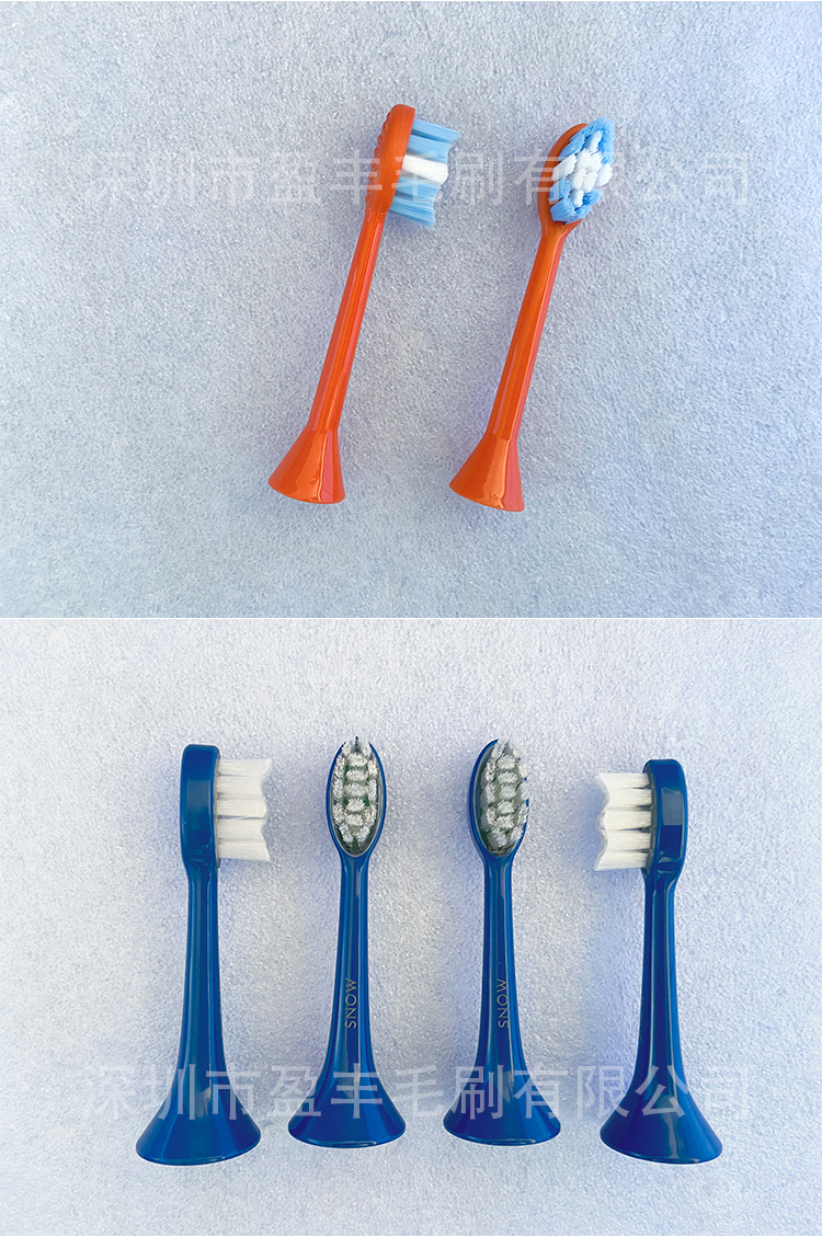 Replacement brush head of Electric toothbrush - toothbrush processing by hair planting manufacturers, professional customized toothbrush