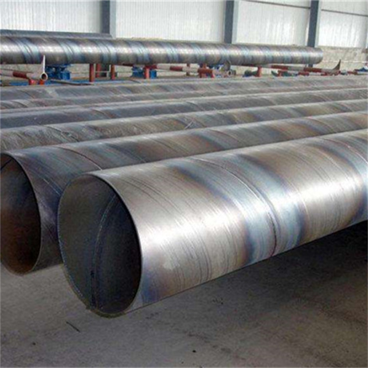 Manufacturer of large diameter thin-walled straight seam spiral steel pipe with a specification of 114 * 6 for thermal power plants, Desheng