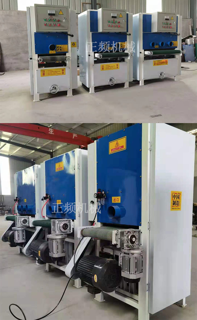 Fully automatic flat polishing machine, iron plate rust removal and deburring polishing machine, stainless steel mirror surface desktop metal sanding machine