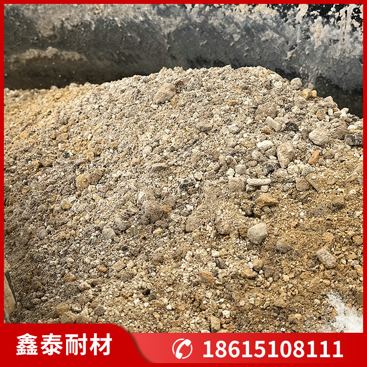 Xintai 50kg high-strength wear-resistant castable clay high alumina corundum mullite amorphous refractory material