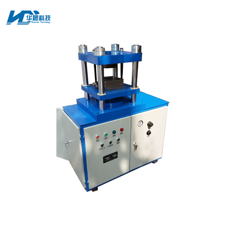 Huachen Technology Hydraulic Prototype Ceramic Graphite Powder Pressing Machine Optional Grinding Tools