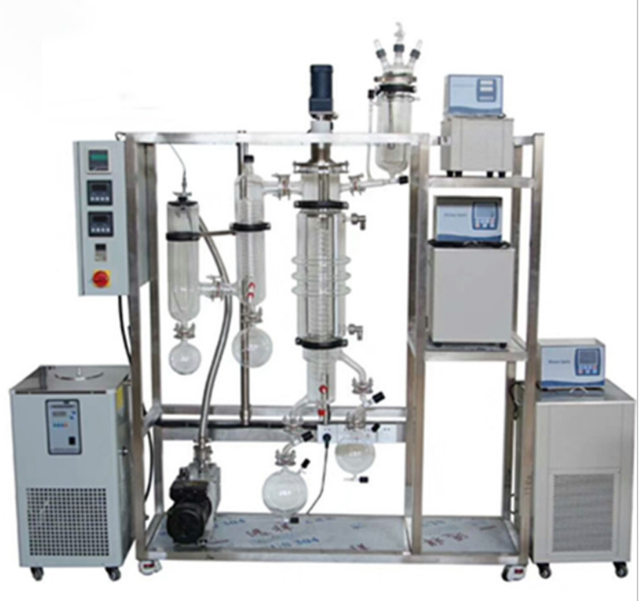 菲跃全自动工业氰化物活性分子器装置分子蒸馏仪