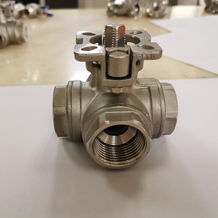 Xinhong Valve Q16F-40P Thread Four way Ball Valve Copper Silicone Sol High Platform Manufacturer