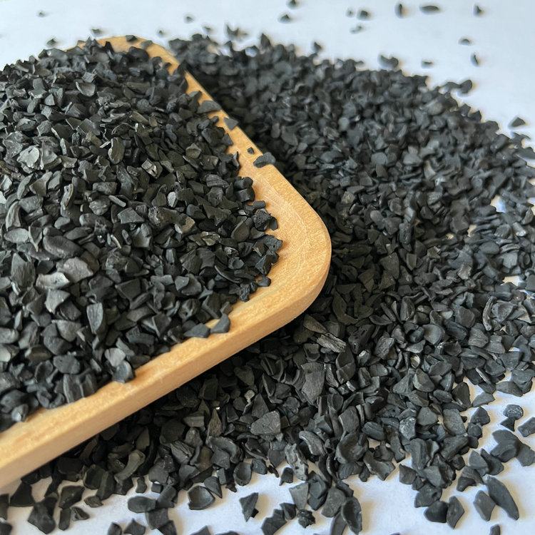 果壳活性炭 污水处理900碘值 型号1-2/2-4mm 强度高 吸附性能好