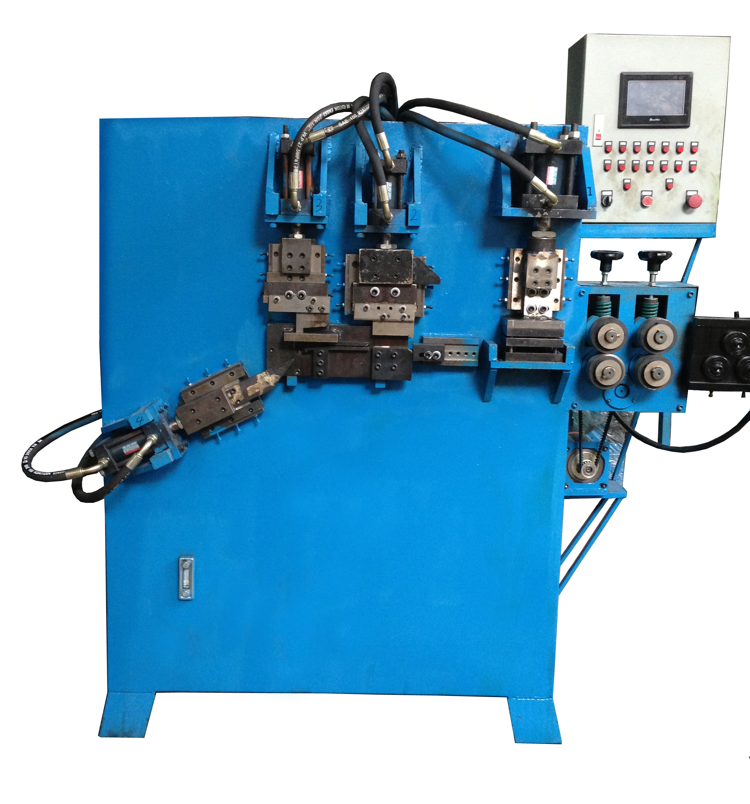 Cheap steel sheet punching and chamfering Press brake hardware punching equipment metal punching machine buckle wrapping