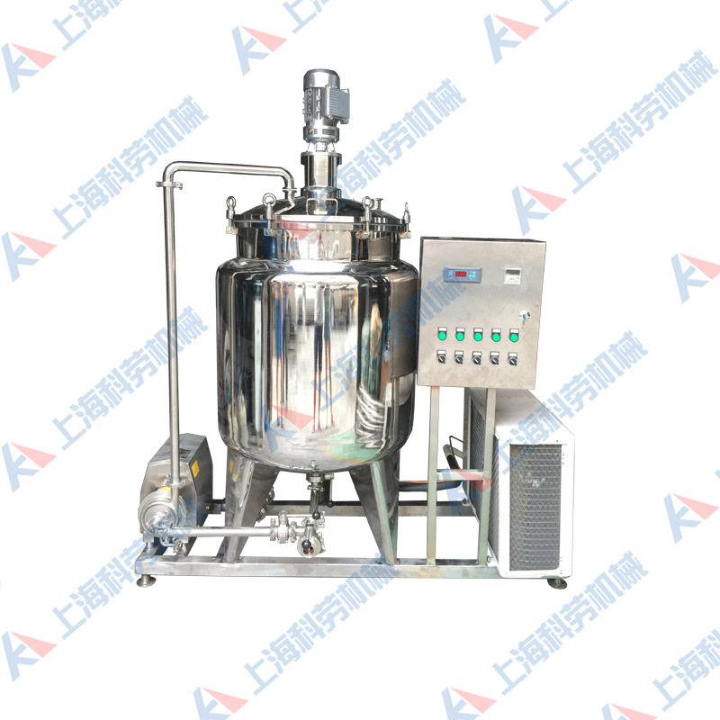 Yogurt fermentation tank, liquid strain sterilization tank, milk bar fermentation tank with refrigeration function