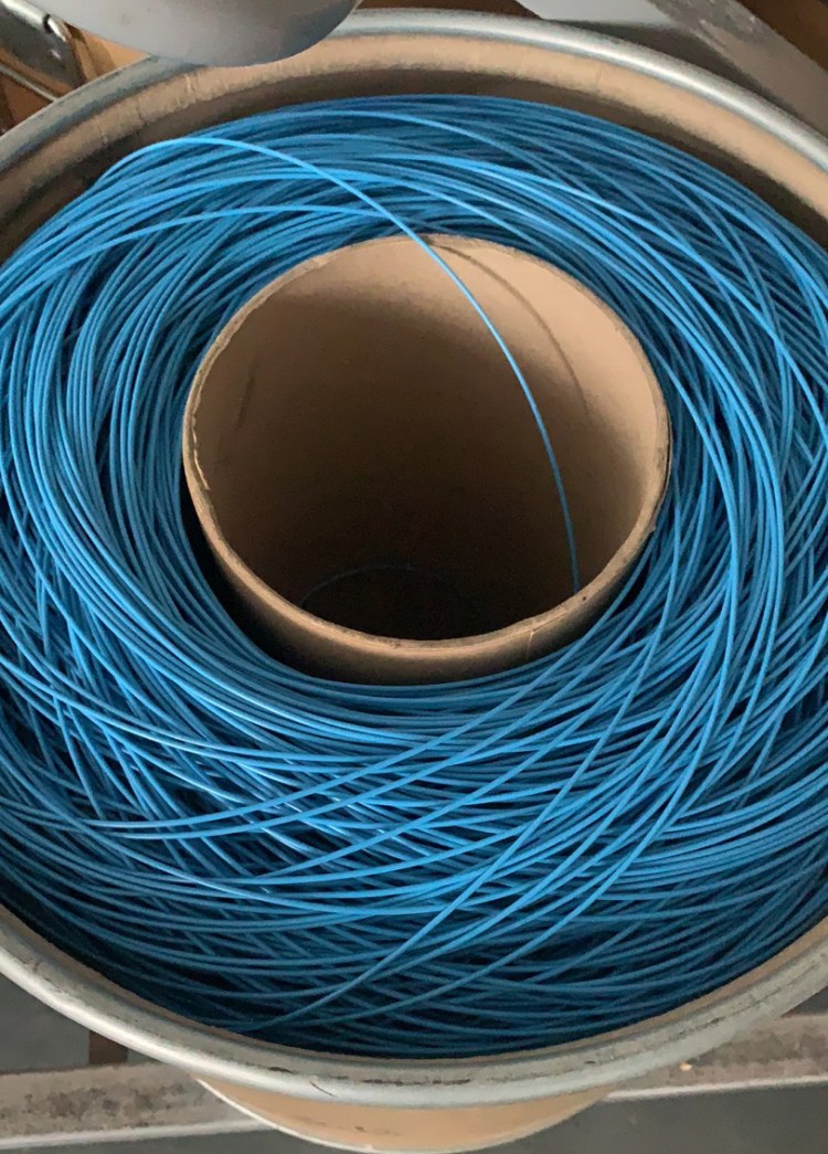 锌锡镍丝包装纸箱纸筒 防潮抗氧化密封 光纤光缆电缆用铁箍纸板桶