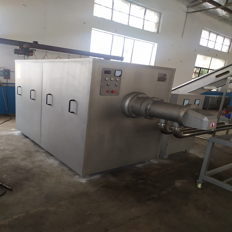 Bone and meat separator manufacturer, fully automatic fish mince processing equipment, meat product processing equipment