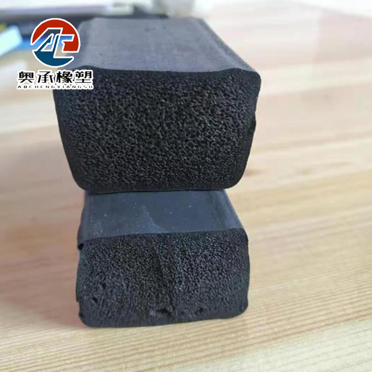 Wear resistant sealing strip, flat waterproof sealing strip, rectangular dense strip, rubber EPDM square flat strip