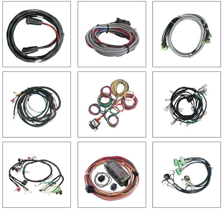 Electronic connection wire harness processing new energy battery system wire harness plug-in electronic wire car connector customization