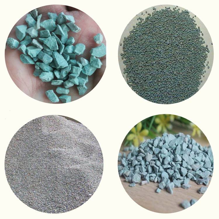 Zeolite 2-4mm artificial wetland filler granular aquatic ammonia removal stone for meat farming