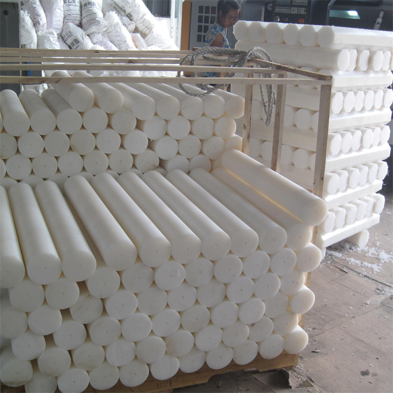 Self lubricating PE rod, self-produced polyethylene rod processing, ultra-high polymer rod, UV resistant