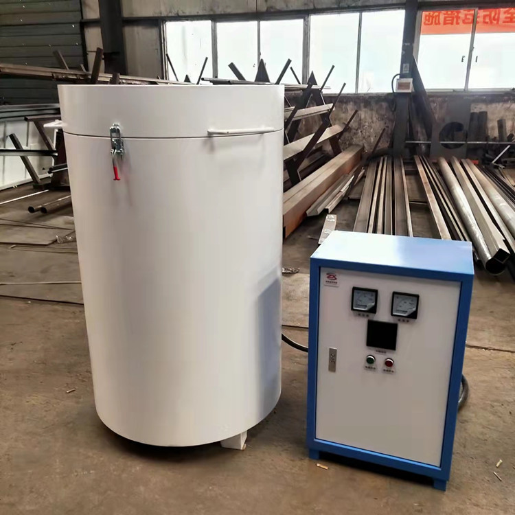 Vacuum atmosphere well type furnace -0.1MPa, nitrogen and argon gas, various gas hydraulic lifting furnace cover, easy to operate