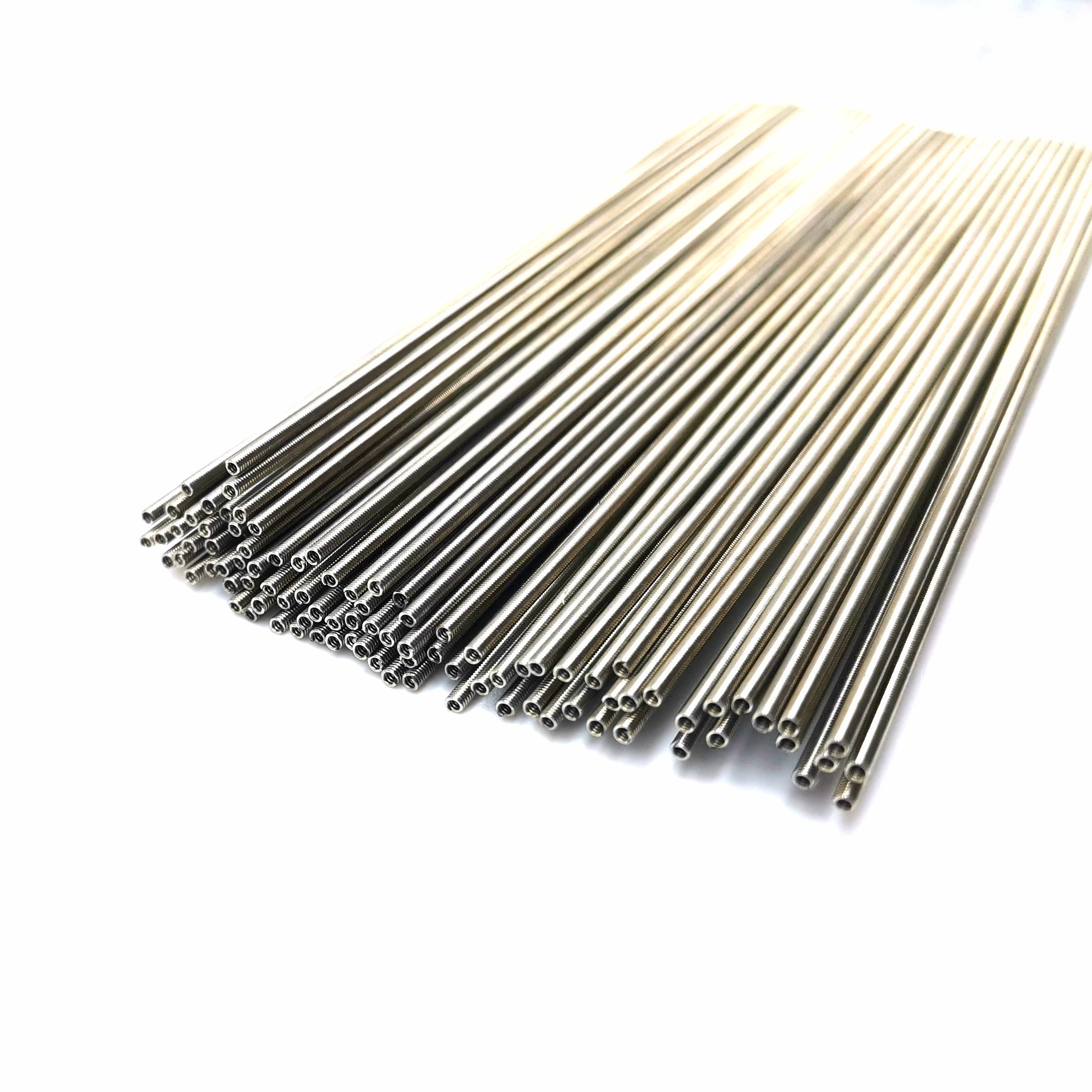 0.45 outer diameter flat wire endoscope guide wire spring, disposable or reusable medical device consumables