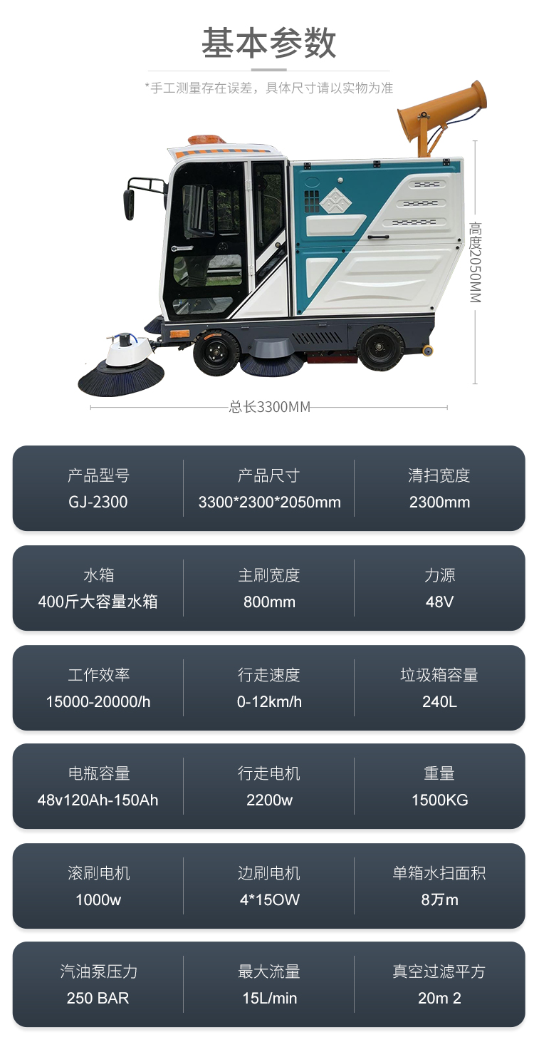 Electric Sweeper Sweeper Factory Industrial Workshop Driving Three Wheel Four Wheel Sanitation Vehicle Sweeper Vacuum Cleaning