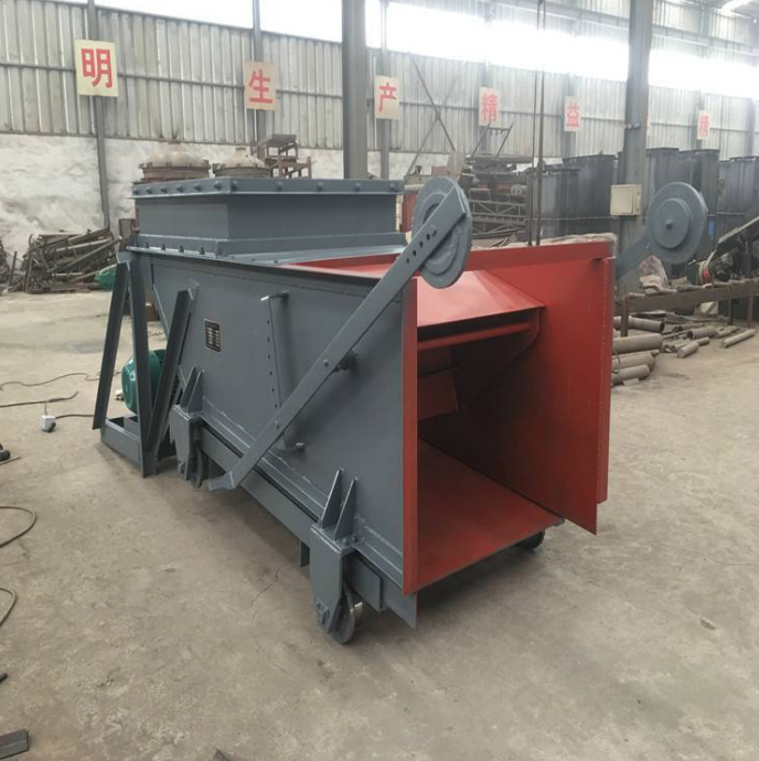 Slot feeder, reciprocating feeder, mining feeding equipment, reciprocating feeding equipment